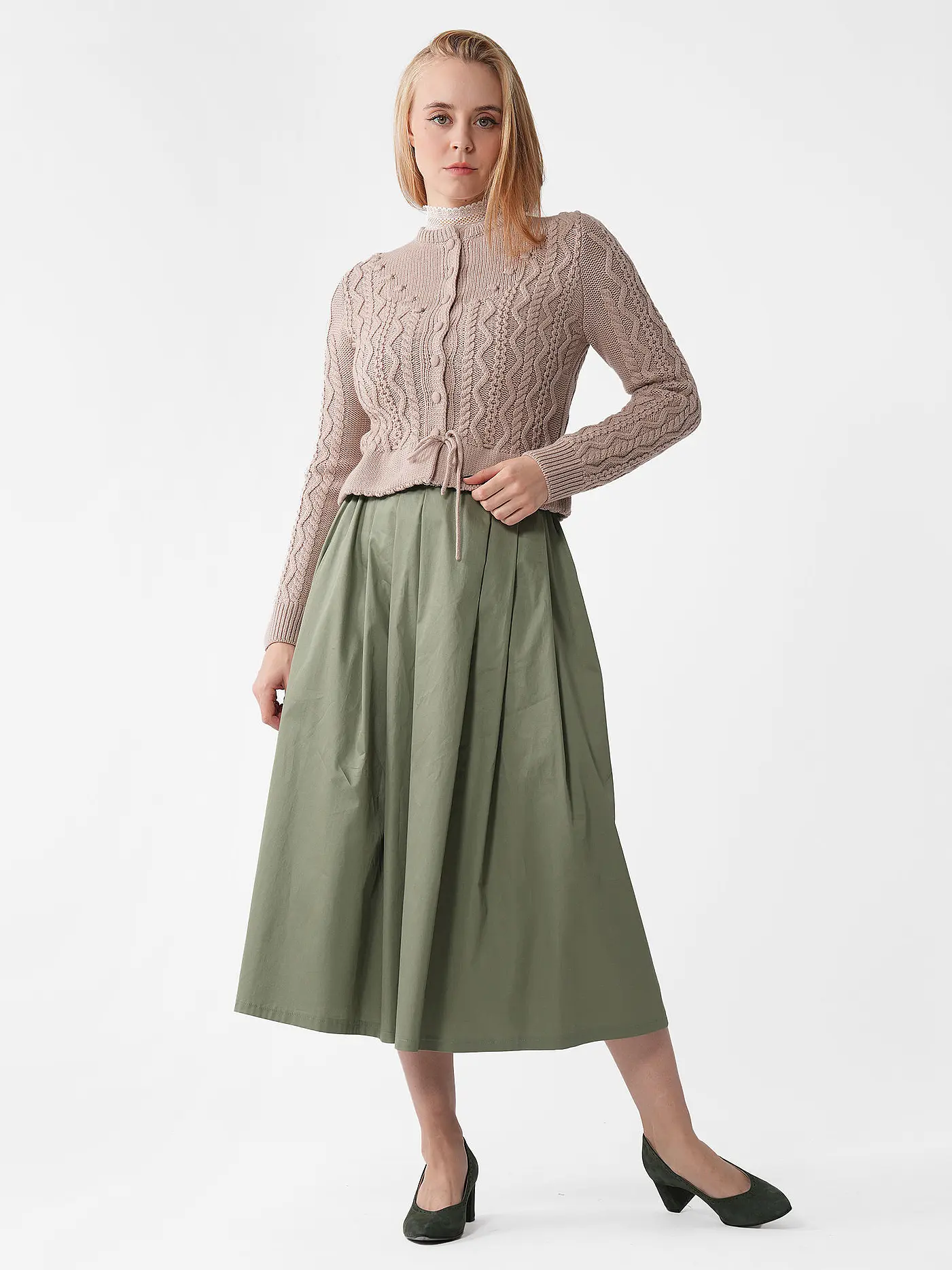 GOTTSEIDANK | Trachten Strickjacke LENE | 